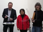 Christoph Kaufmann, Junghae Lee, Susanne Böke-Kern (v.l.)
