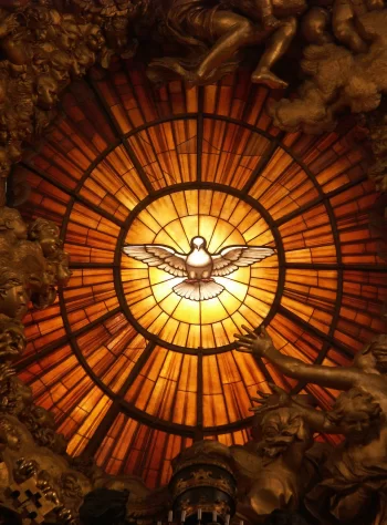 Der Heilige Geist als Taube, Gian Lorenzo Bernini, Petersdom, ca. 1660