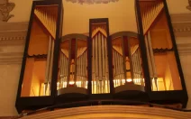 Aufbau der Goll-Orgel der Dreikönigskirche Visp 2010